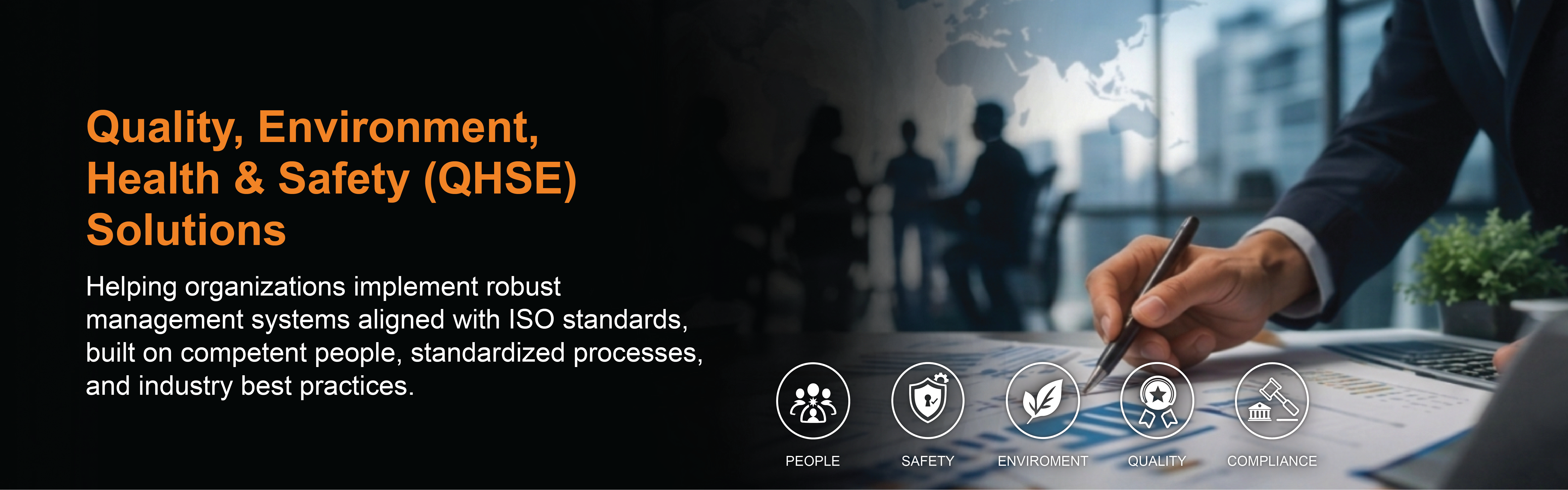 Nexus QHSE Solutions Desktop Banner